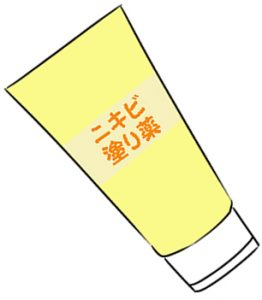 ニキビ用の塗り薬